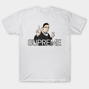 Historic Figure: Ruth Bader Ginsburg "SUPREME" T-Shirt